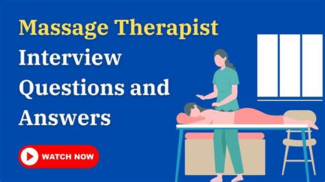 45 Massage Therapist Interview Questions with Sample Answers.